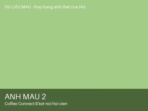 Ảnh 2 — Coffee Connect — kết nối hội viên
